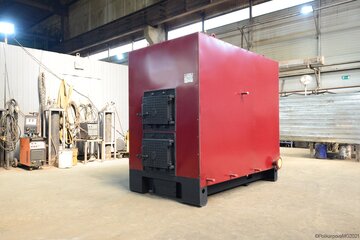 Котел промышленный на дровах